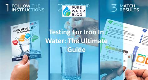 blood drop water iron test|is iron in water dangerous.